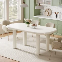 Tribesigns Dining Tables*Wood Dining Table, 63