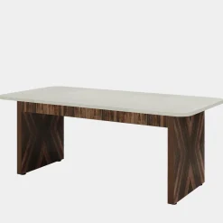 Tribesigns Dining Tables*Wood Dining Table, 70" Rectangle Kitchen Table for 6 People