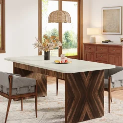 Tribesigns Dining Tables*Wood Dining Table, 70