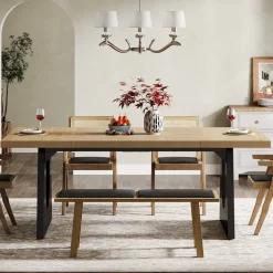 Tribesigns Dining Tables*Wood Dining Table, 70