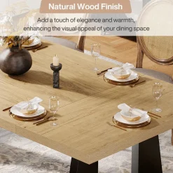 Tribesigns Dining Tables*Wood Dining Table, 70