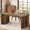 Tribesigns Dining Tables*Wood Dining Table, 63" Rectangular Kitchen Dinner Table for 4 - 6