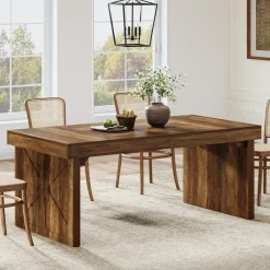 Tribesigns Dining Tables*Wood Dining Table, 63