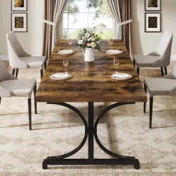 Tribesigns Dining Tables*Wood Dining Table, 62.4