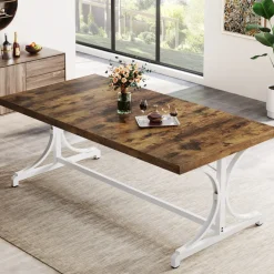 Tribesigns Dining Tables*Wood Dining Table, 62.4