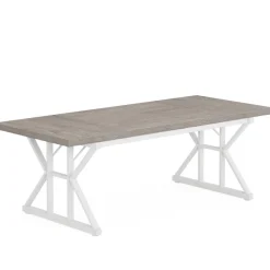Tribesigns Dining Tables*Wood Dining Table, Farmhouse 70.8
