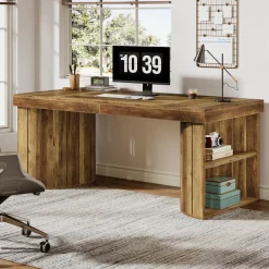 Tribesigns Desks*Wood Executive Desk, 63