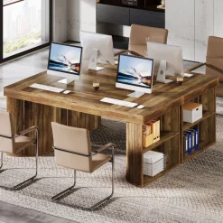Tribesigns Desks*Wood Executive Desk, 63