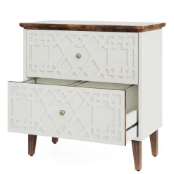 Tribesigns File Cabinets|File Cabinets*Wood File Cabinet, 2-Drawer Filing Cabinet Storage Cabinet