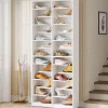 Tribesigns Shoe Racks & Cabinets|Shoe Racks & Cabinets*Wood Shoe Cabinet, Freestanding Shoe Rack with 26 Cubbies