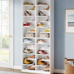Tribesigns Shoe Racks & Cabinets|Shoe Racks & Cabinets*Wood Shoe Cabinet, Freestanding Shoe Rack with 26 Cubbies