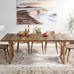 Tribesigns Dining Tables*Wooden Dining Table, 71
